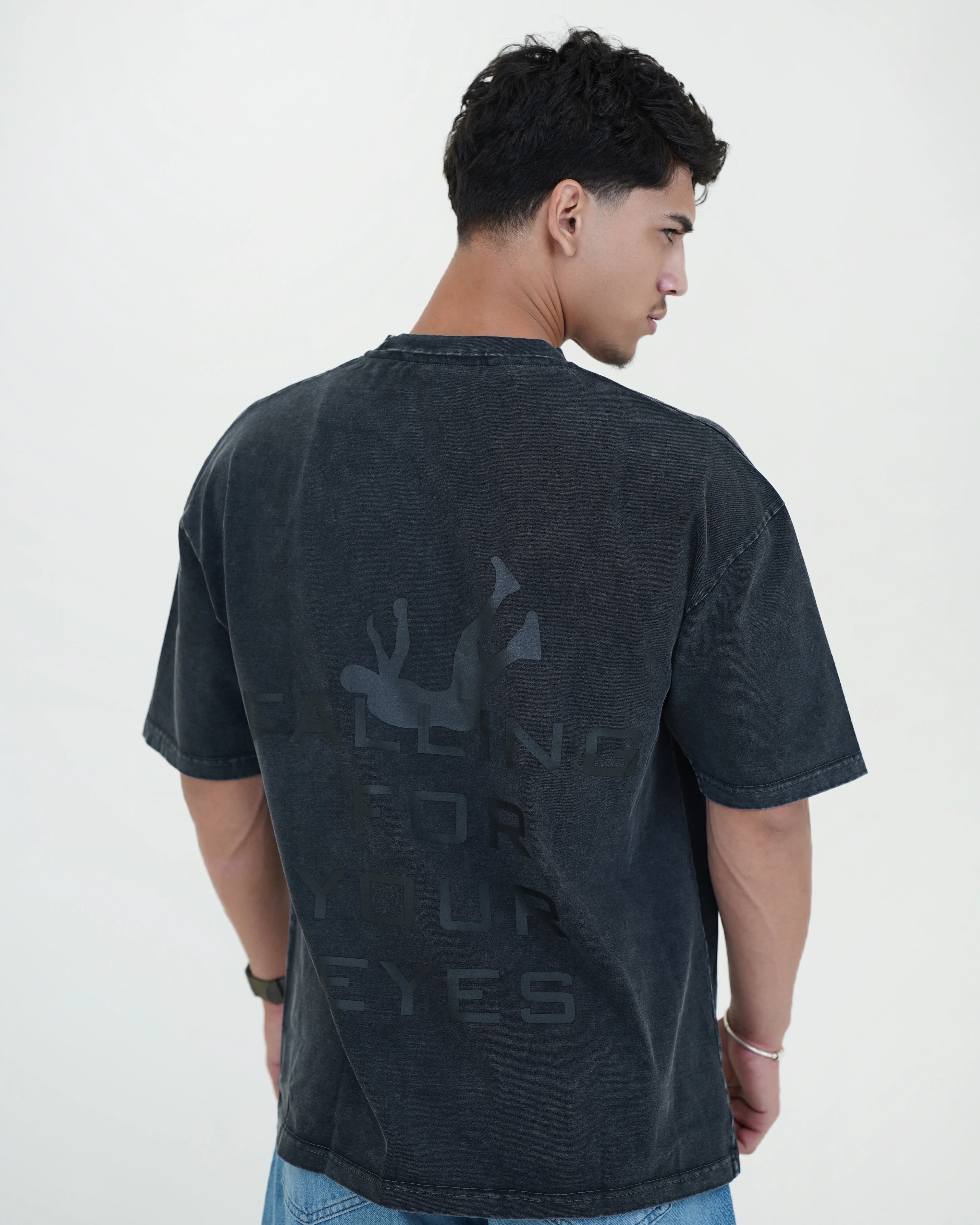 RAE Oversized T-Shirt – Black Wash