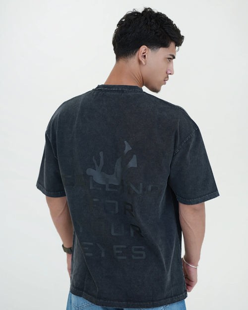 RAE Oversized T-Shirt – Black Wash