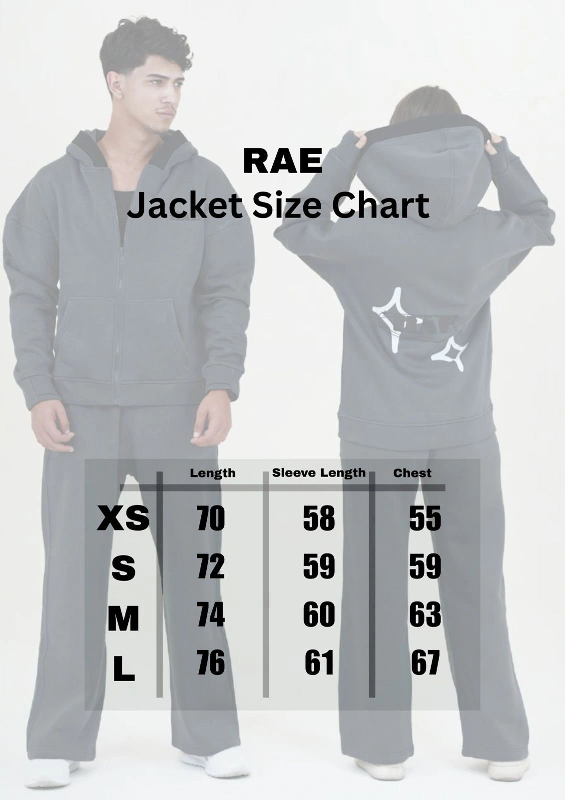 RAE Oversized Hoodie Set – Gray