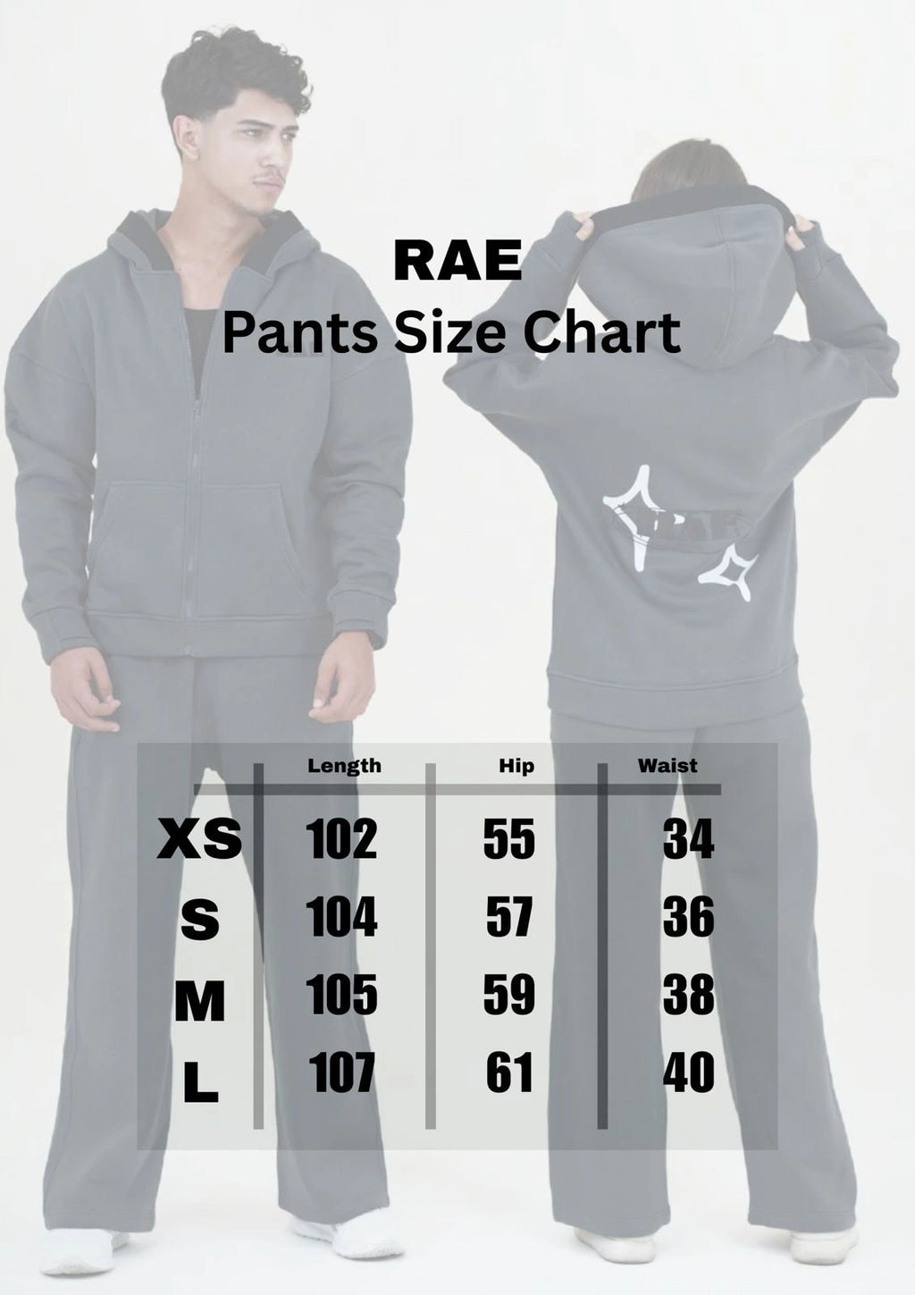 RAE Oversized Hoodie Set – Gray