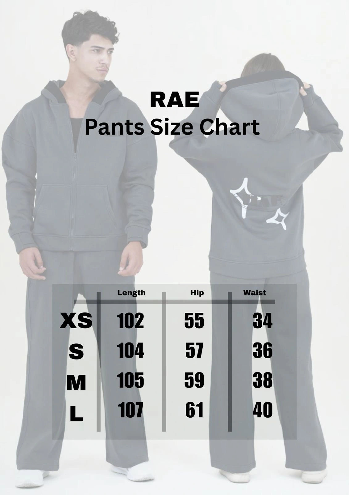 RAE Oversized Hoodie Set – Gray