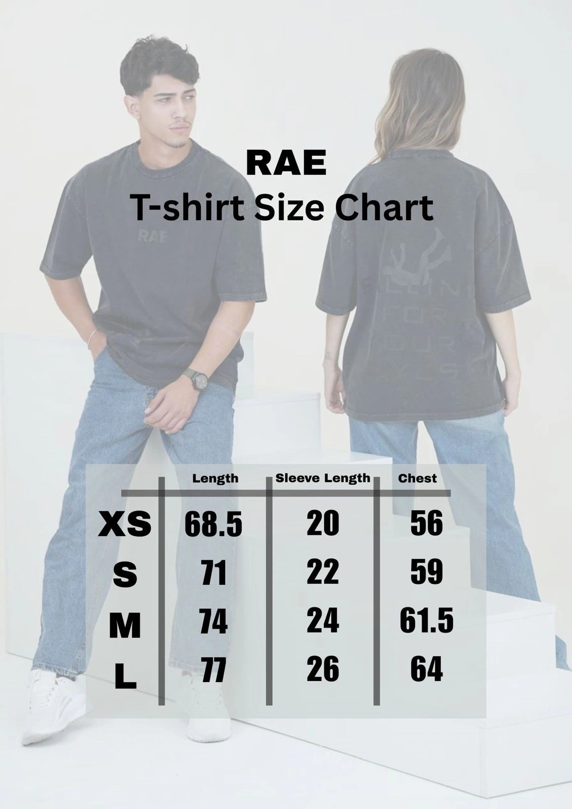 RAE Oversized T-Shirt – Black Wash